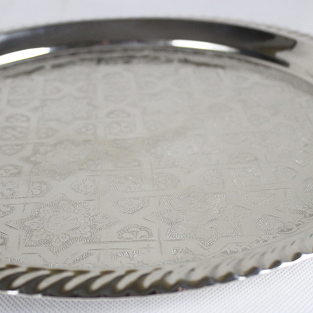 Plateau à thé classique plat