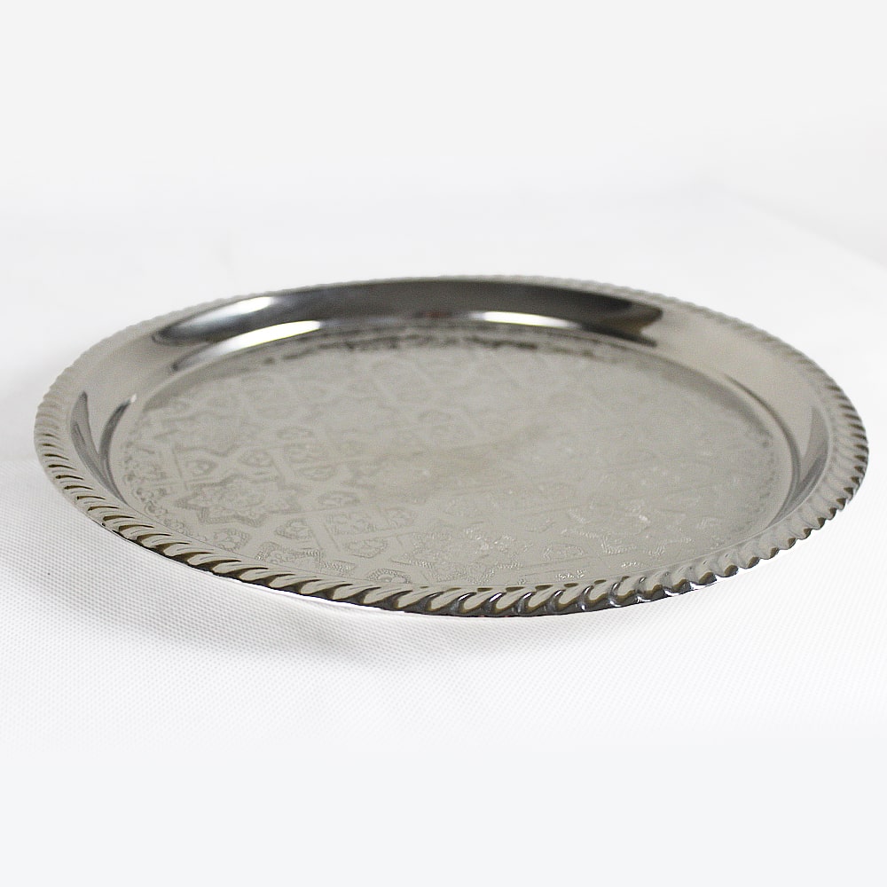 Plateau à thé classique plat