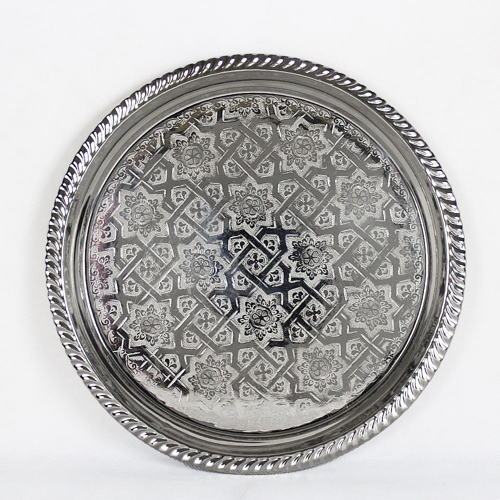 Plateau à thé classique plat