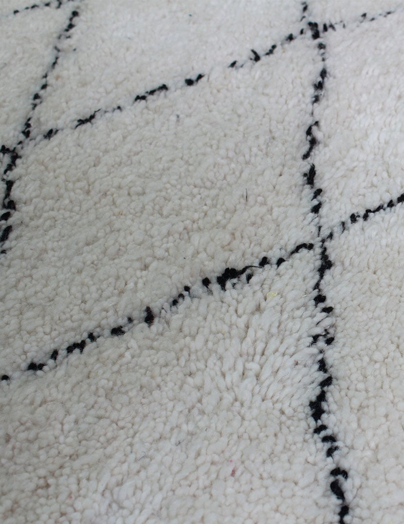 Tapis Beni Ouarain 100% laine