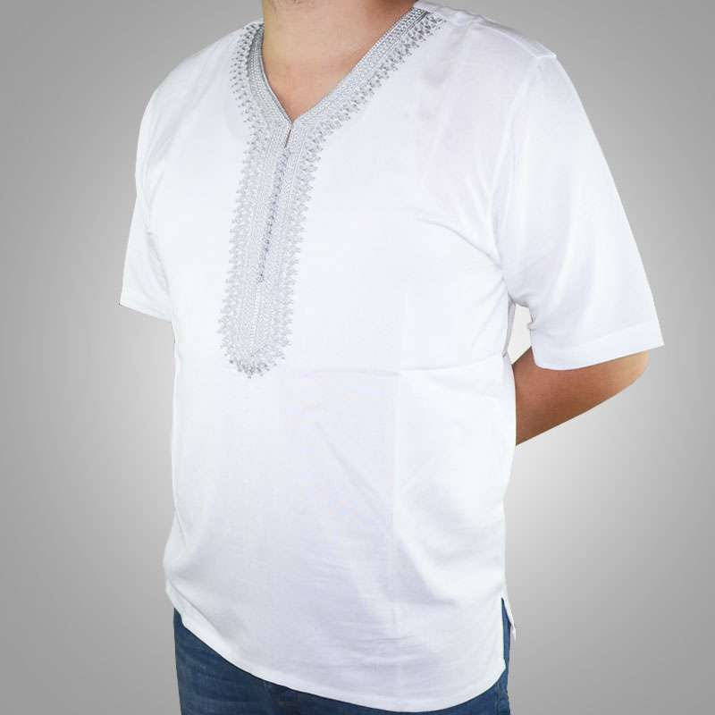 Tunique Marocaine Tunique Blanche Homme Djellaba Homme Blanche