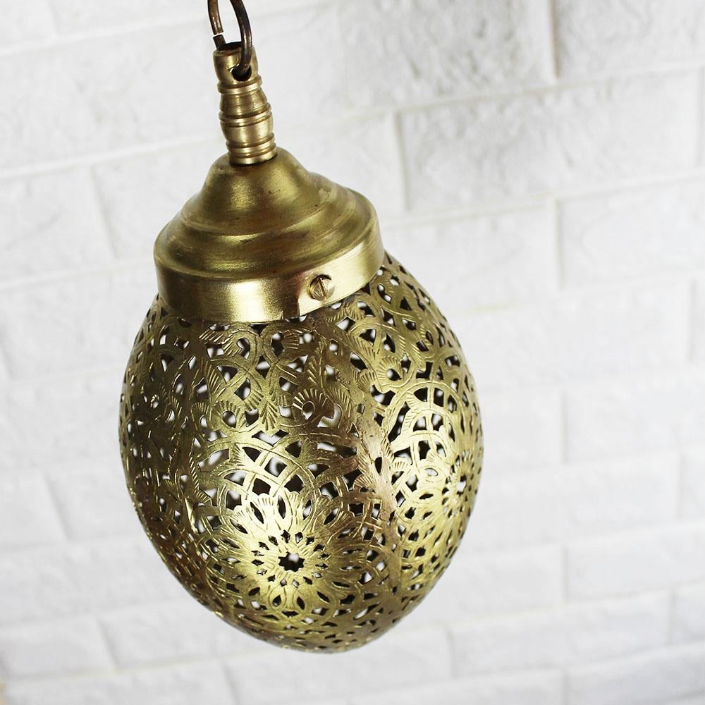 Suspension Marocaine en cuivre