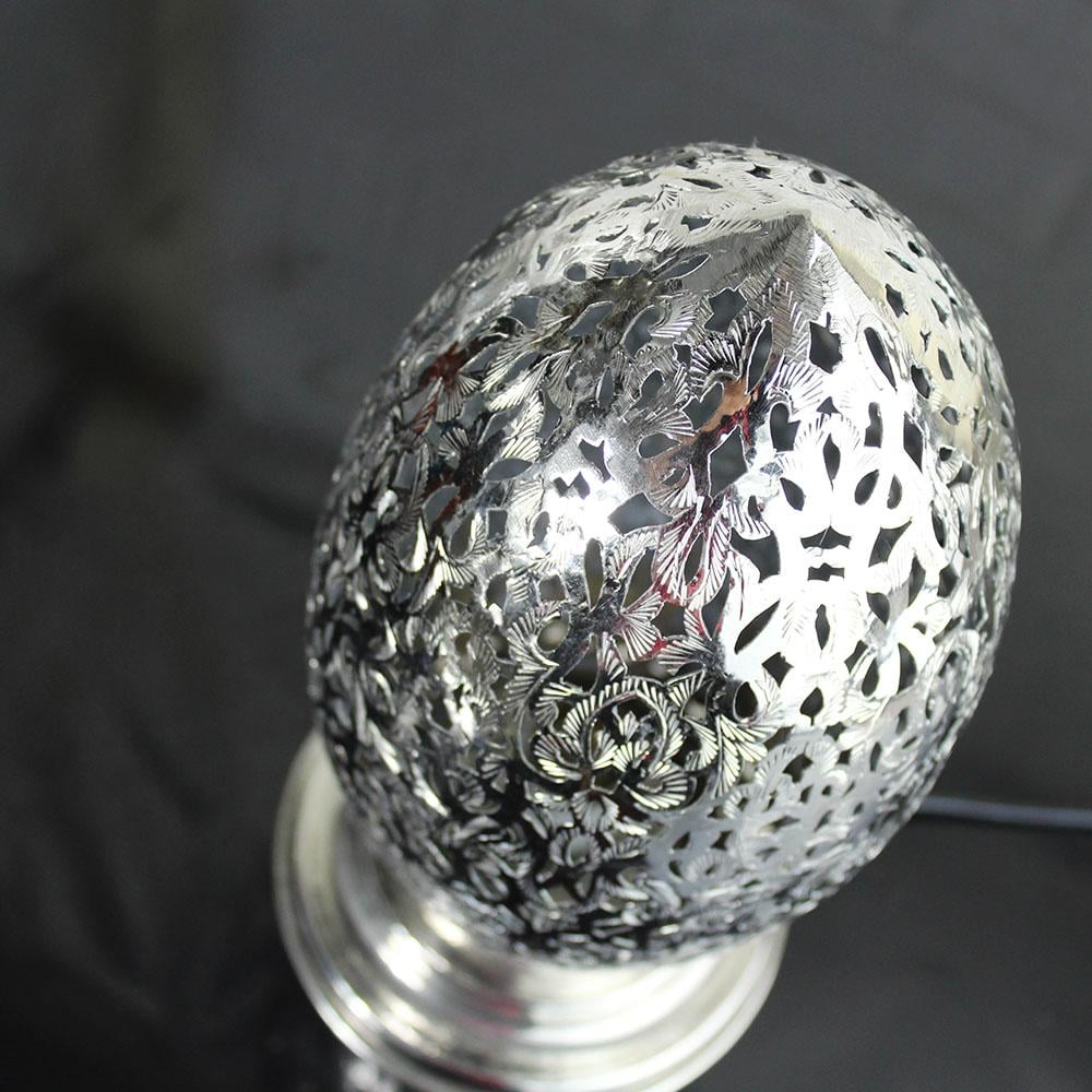 Lampe électrique Larme en nickel