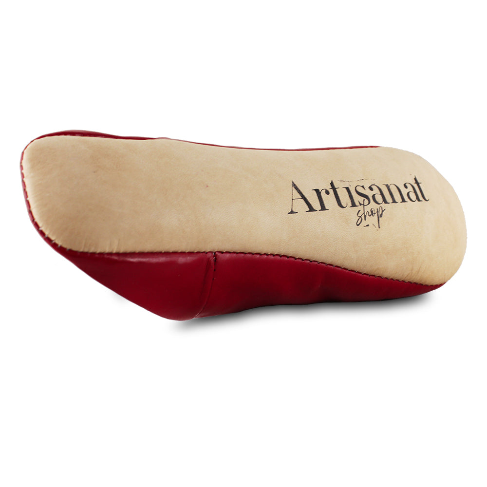 Babouche Maklouba rouge