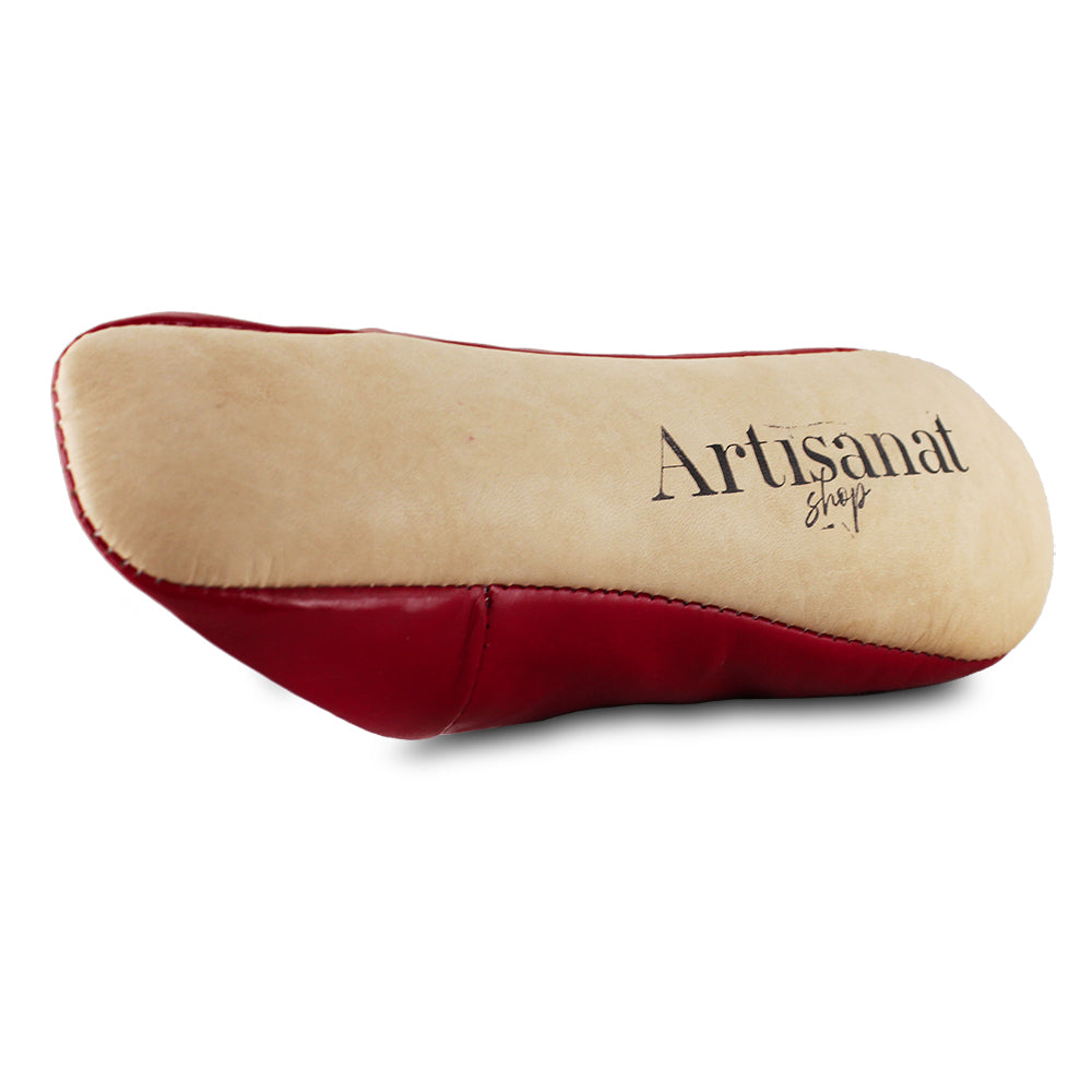 Babouche chausson en paillette Rouge