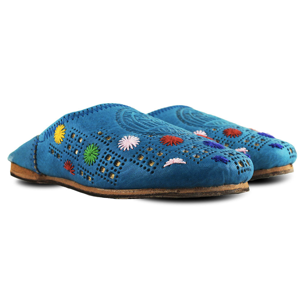 Babouche Marocaine Babouche Arabe Babouche Berbère Mule Marron