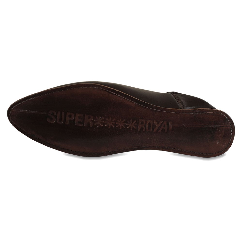 Babouche Royale Marron