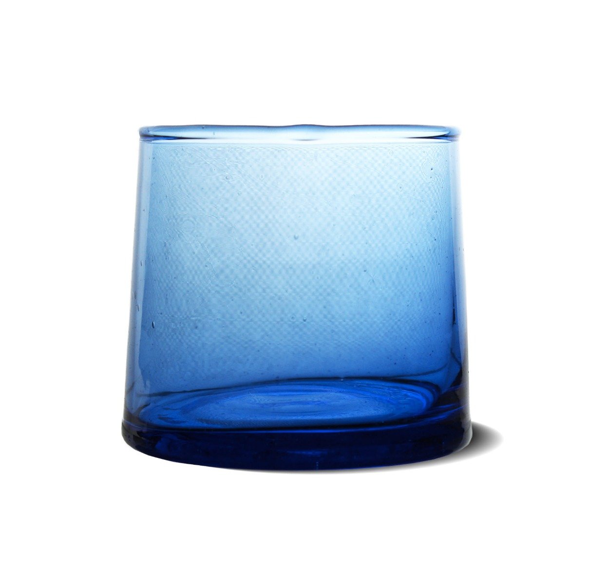 6 Goblets verre Beldi Bleu