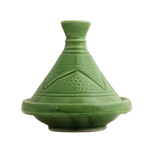 Tajine gravé Vert d'orient