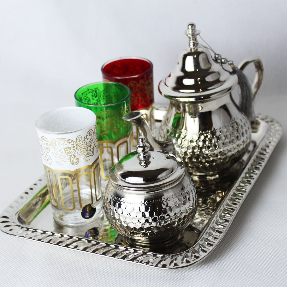 Hammered Tea Set