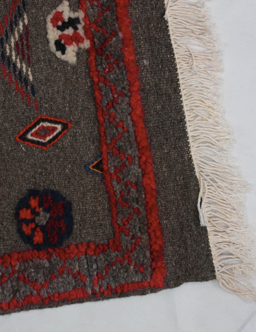 Saharan Rug Grey Wool