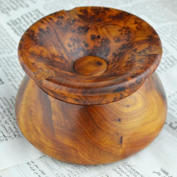 Moroccan Juniper wood ashtray