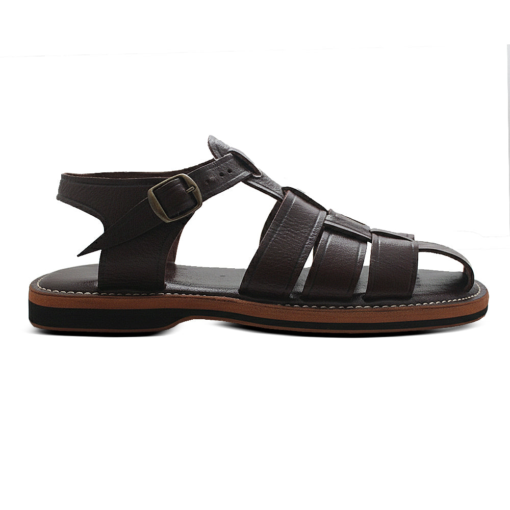 Sandale Quemado Marron Chocolat