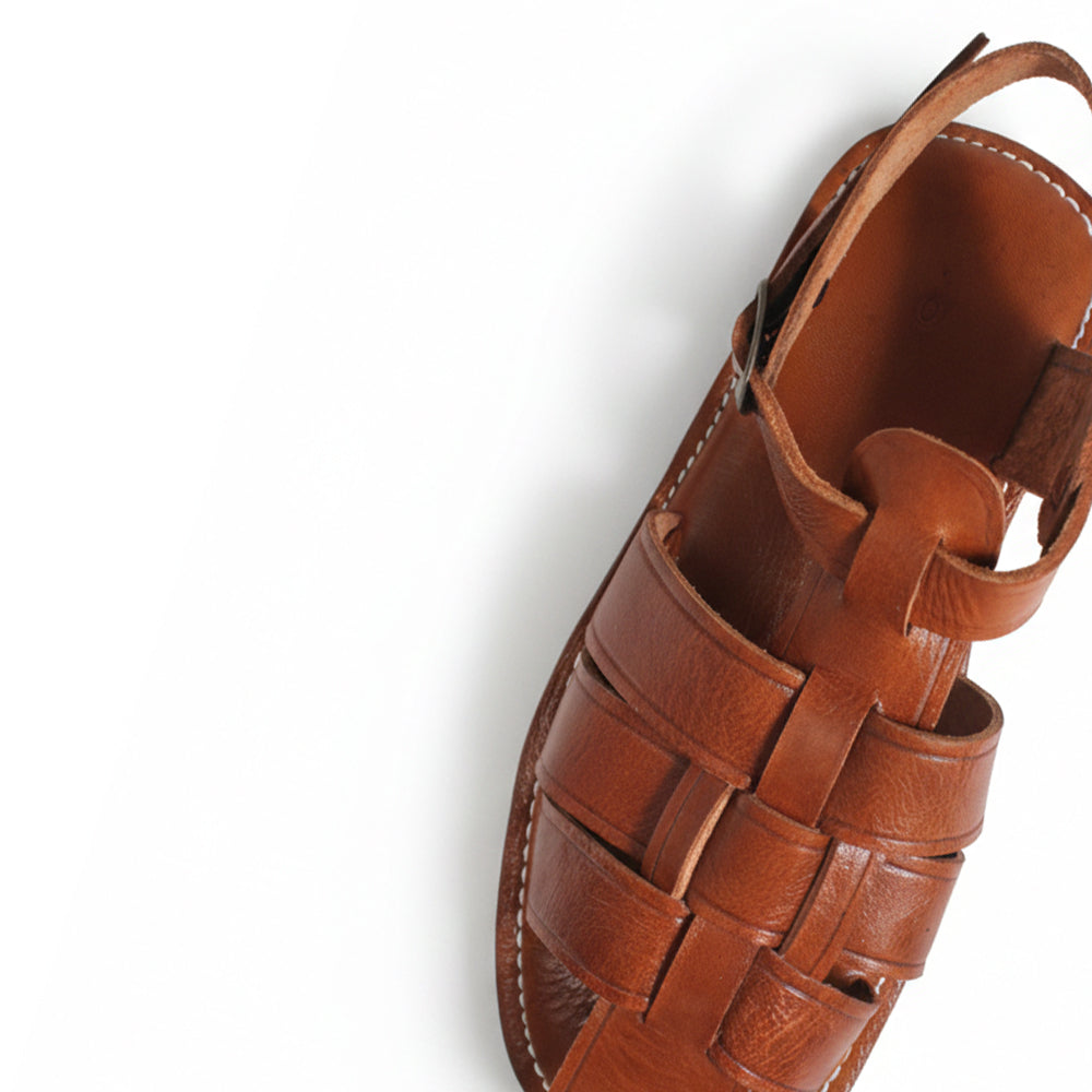 Sandale Quemado Marron Cognac