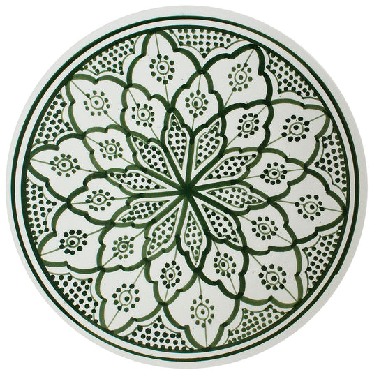 Assiette Zwak vert Fassi