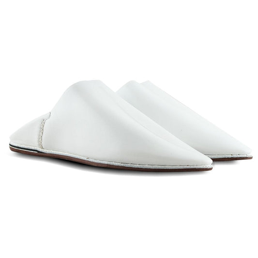 Babouche Royale Blanche