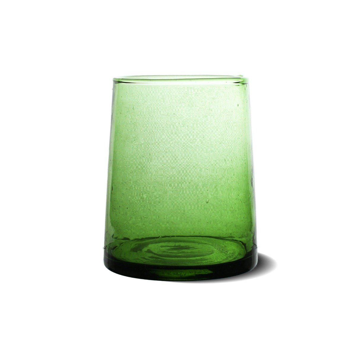 6 Goblets verre Beldi Vert