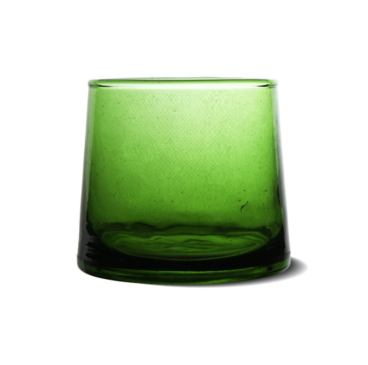 6 Goblets verre Beldi Vert