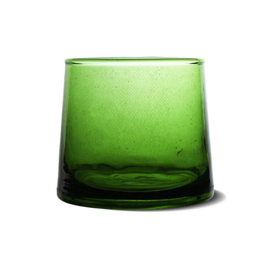 6 Goblets verre Beldi Vert