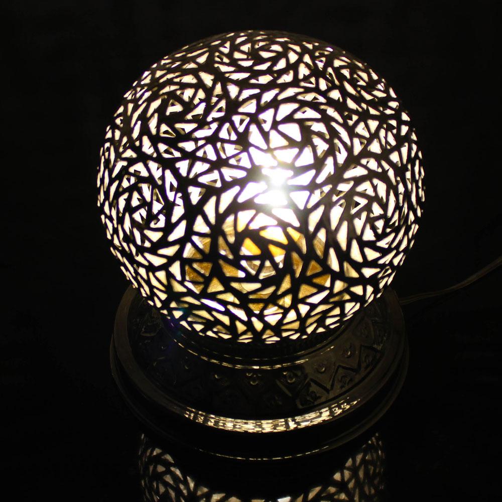 Lampe électrique Ballon en nickel