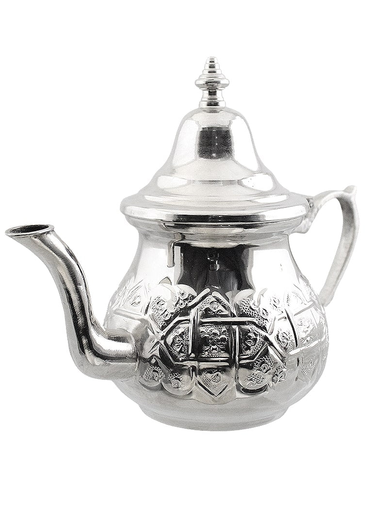 Small Moroccan stainless steel teapot 40cl