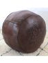 Fez Classic Leather Ottoman brown