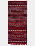 Red Berber carpet - Khémisset
