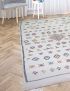 Berber carpet Sabra White - Bejaâd