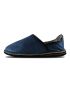 Berber slippers blue jean mule