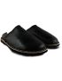 Berber slippers black mule