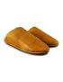 Indoor slippers Yellow leather