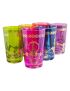 Set of 6 typical Moroccan tea glasses